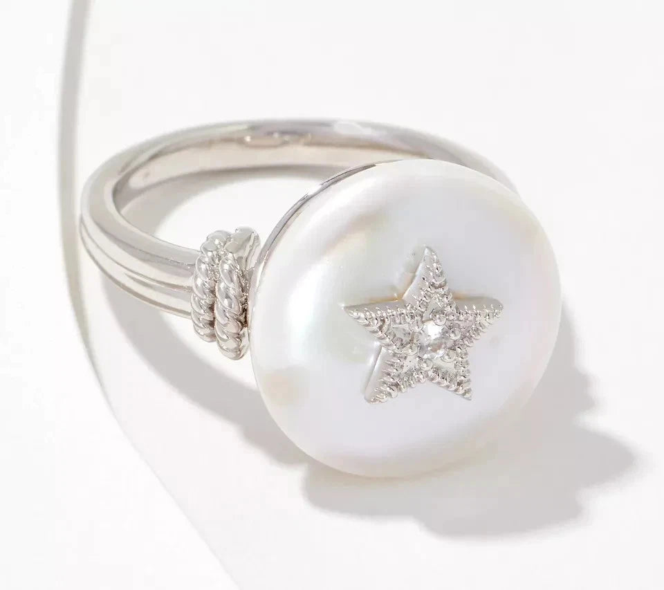 Infused with timeless elegance and symbolic charm, the Judith Ripka CLEO Coin Pe