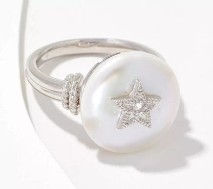 Infused with timeless elegance and symbolic charm, the Judith Ripka CLEO Coin Pe