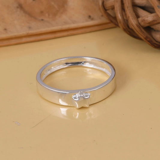 925 Sterling Silver Star Ring Engagement Ring Gift Dainty & Minimalist Jewelry
