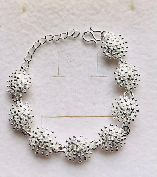 Stunning Star 925 Silver Bracelet 7.5 Inches