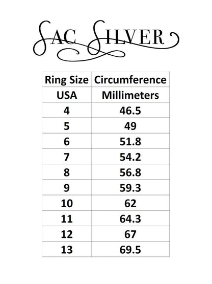 Convex Five Star Ring New .925 Sterling Silver Band Sizes 4-10