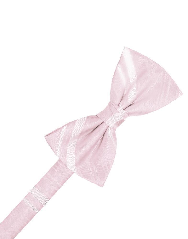 Striped Satin Bow Tie Pre-Tie-7