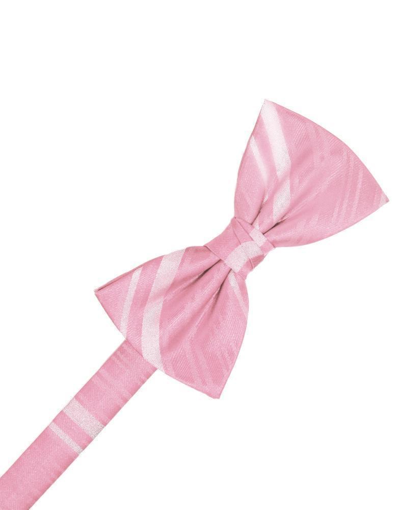 Striped Satin Bow Tie Pre-Tie-15