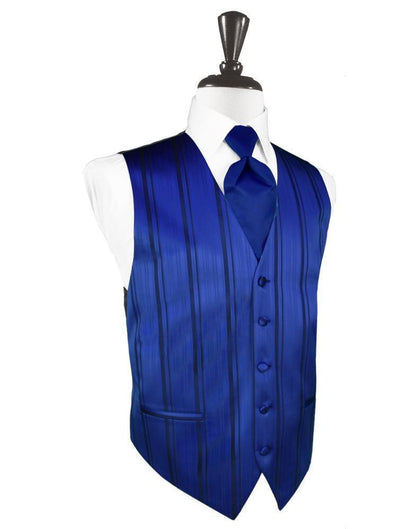 Striped Satin Tuxedo Vest 10-3