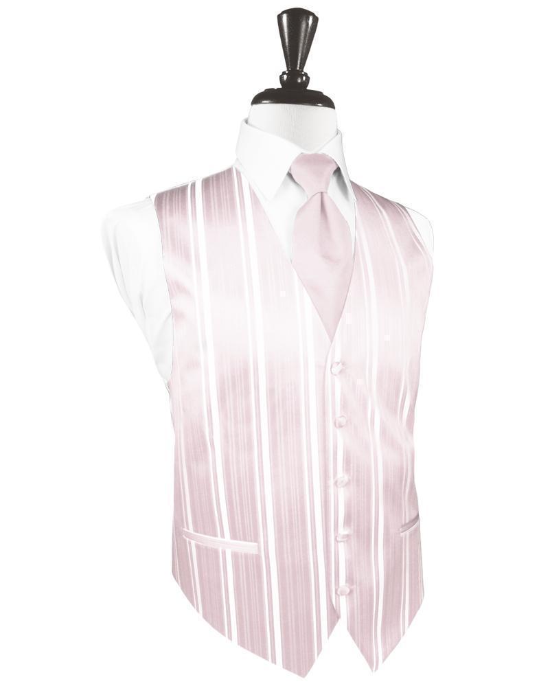 Striped Satin Tuxedo Vest 5-1