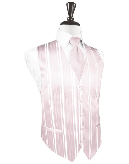 Striped Satin Tuxedo Vest 5-1