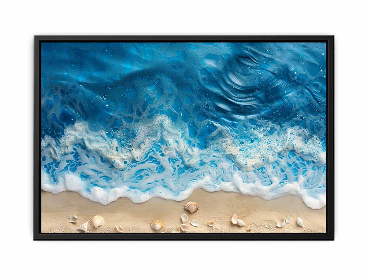 Ocean Waves  Canvas Art Print