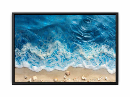 Ocean Waves  Canvas Art Print