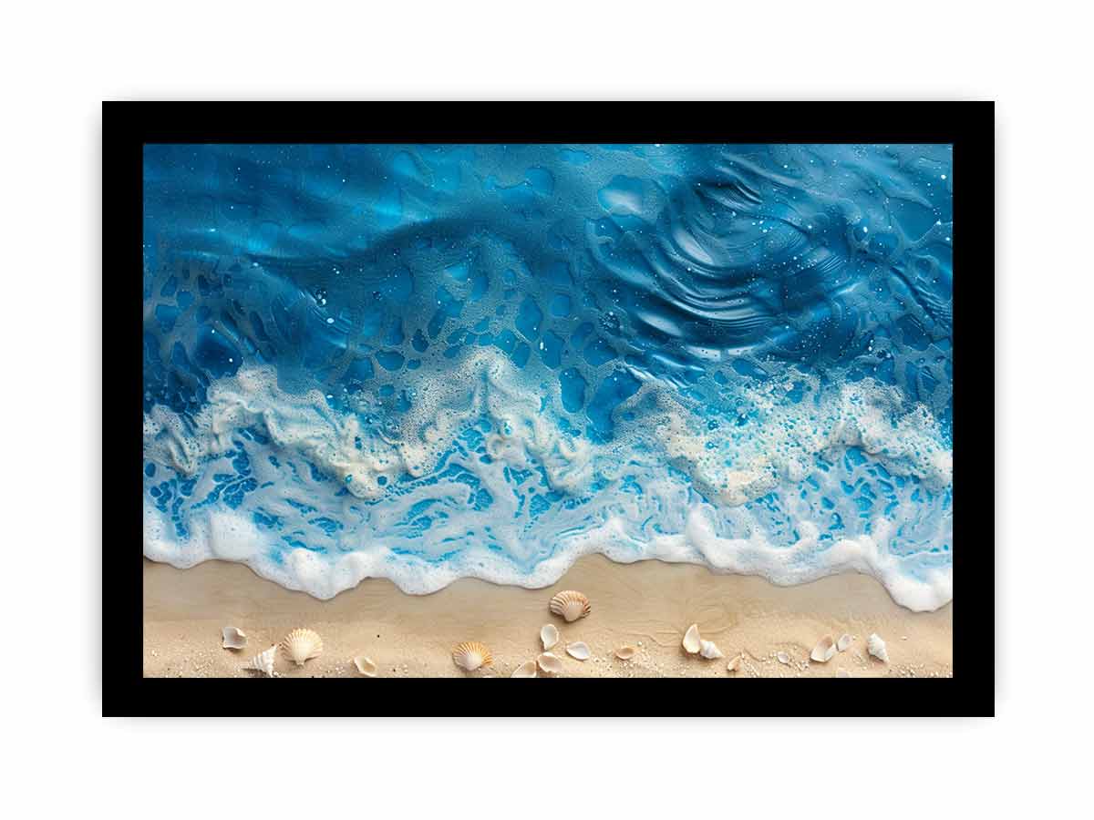 Ocean Waves  Canvas Art Print