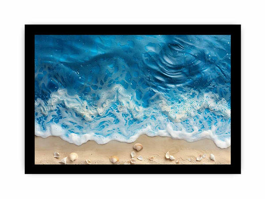 Ocean Waves  Canvas Art Print