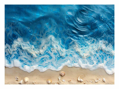Ocean Waves  Canvas Art Print