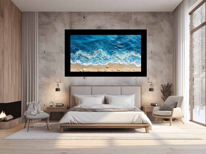 Ocean Waves  Canvas Art Print