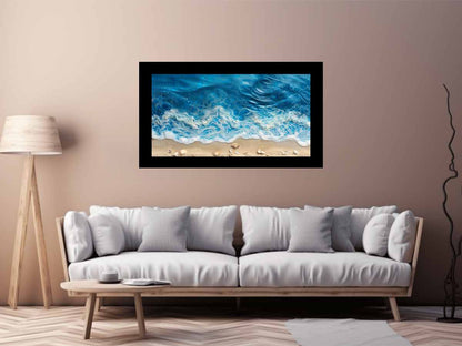 Ocean Waves  Canvas Art Print