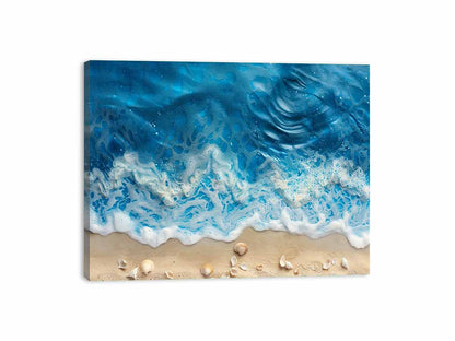 Ocean Waves  Canvas Art Print