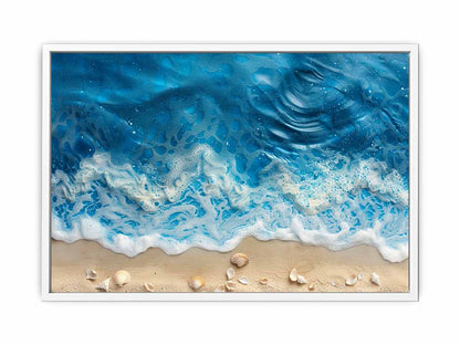 Ocean Waves  Canvas Art Print