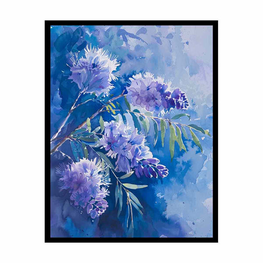 Acacia Flower Canvas Painting Print