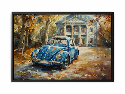 Beetle Canvas Painting Art Print