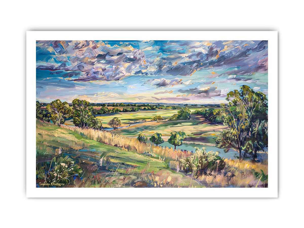 Countryside  Canvas Painting Artwork