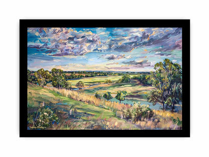 Countryside  Canvas Painting Artwork
