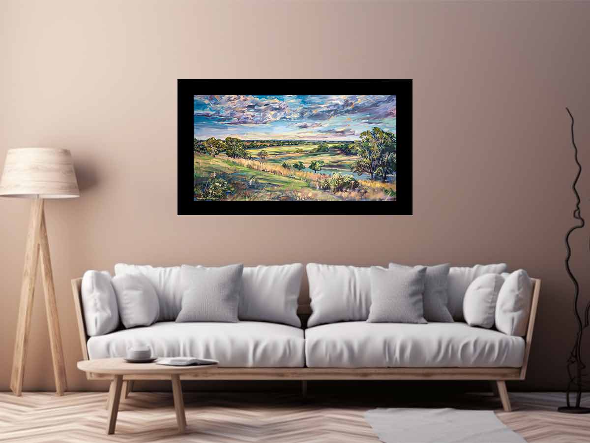Countryside  Canvas Painting Artwork