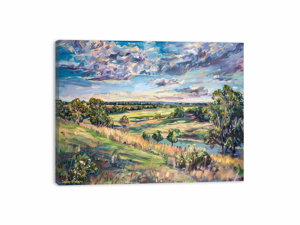 Countryside  Canvas Painting Artwork