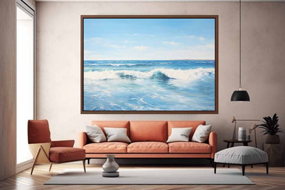 Calm Ocean  Canvas Painting  Print