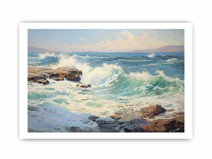 Sea Waves Painitng