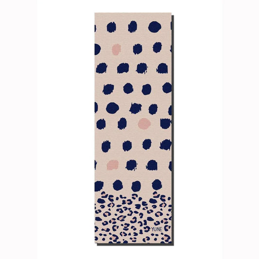 Yune Yoga BI83 Leopard 6mm Non-Slip Yoga Mat | Cushioned Grip, Easy-Clean