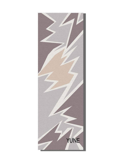Yoga Mat | 6mm Thick | Grey | Non-Slip | Eco Friendly | Yune Yoga | Oshima-0