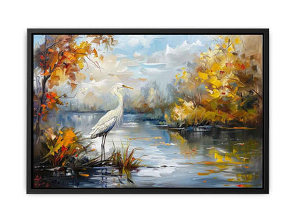 Bird Landscape Canvas Art Print