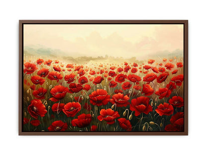 Poppy Field Canvas Artwork