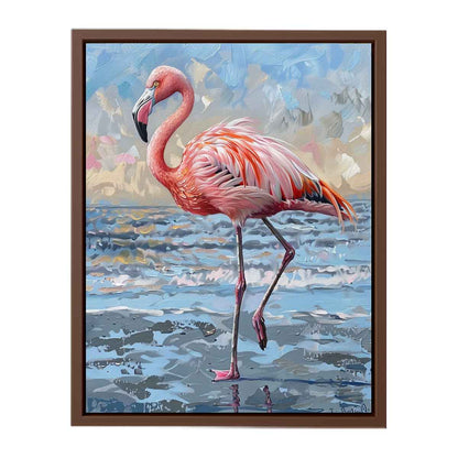 Flamingo Canvas Art Print