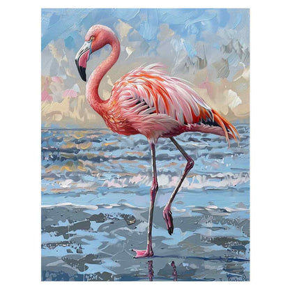 Flamingo Canvas Art Print