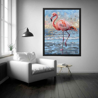 Flamingo Canvas Art Print
