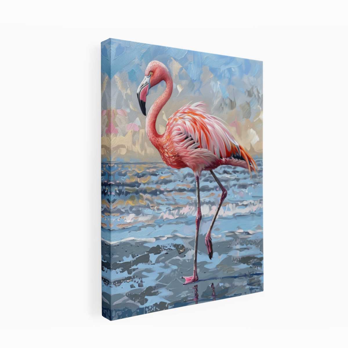 Flamingo Canvas Art Print