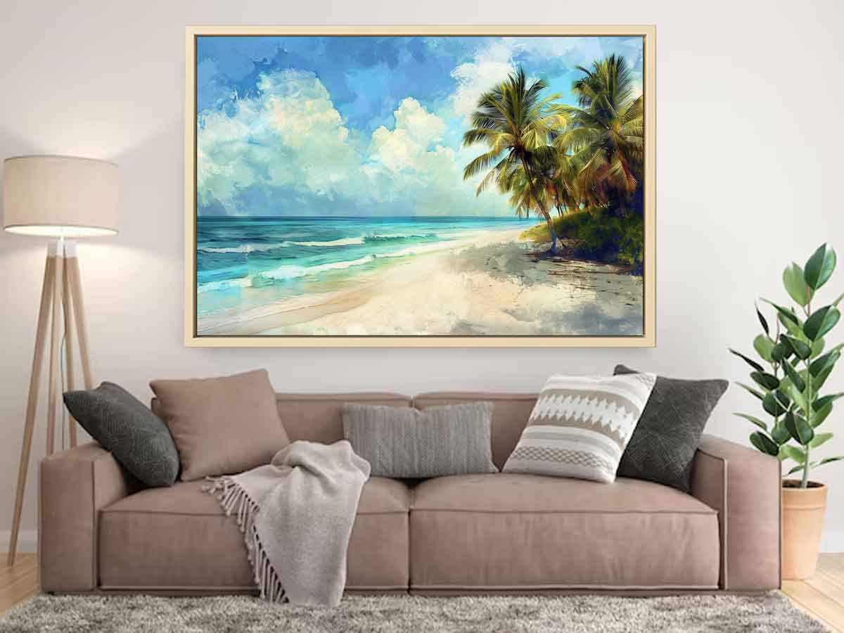 Beach Painting fo bedroom