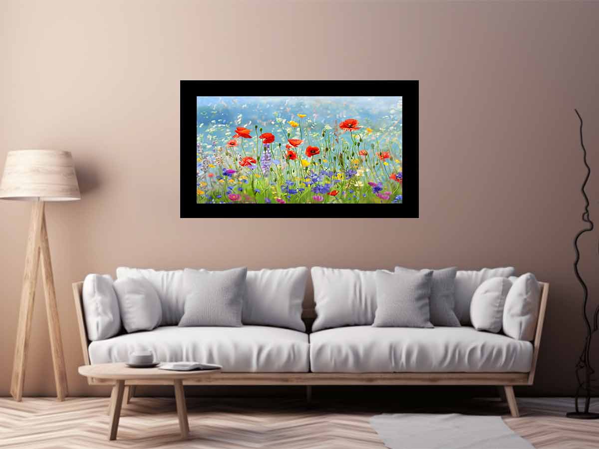 Wild Flowers Canvas Artwork