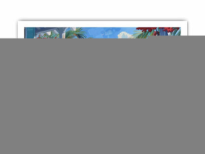 Island Beach House Artwork