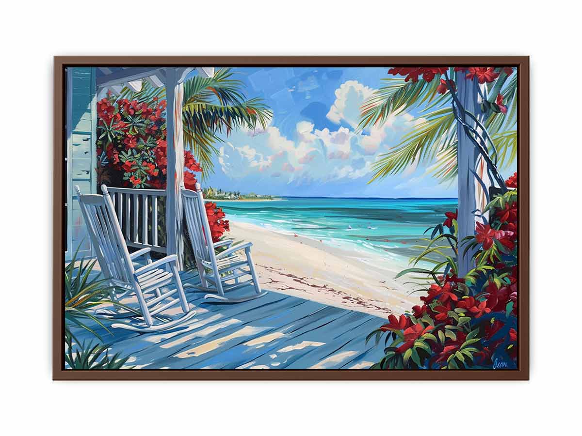 Island Beach House Artwork