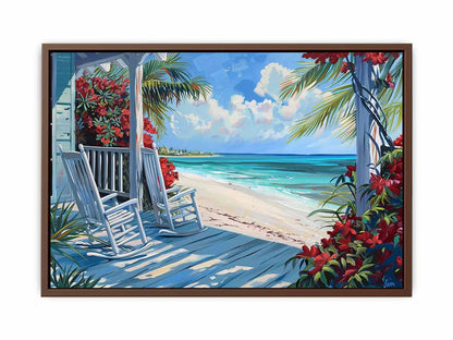 Island Beach House Artwork