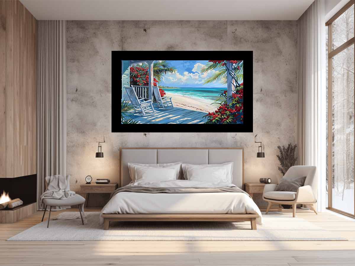 Island Beach House Artwork