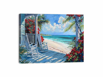 Island Beach House Artwork