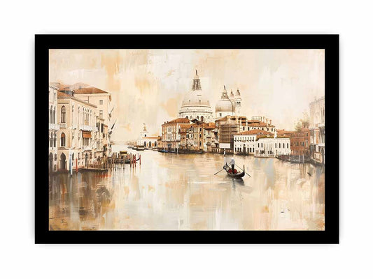 Vintage Venice Wall Art Painting