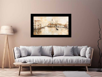 Vintage Venice Wall Art Painting