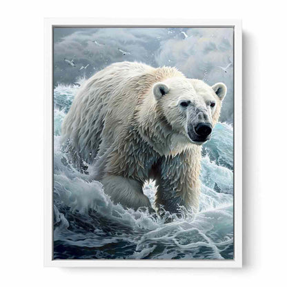 Polar Bear Canvas Art Print