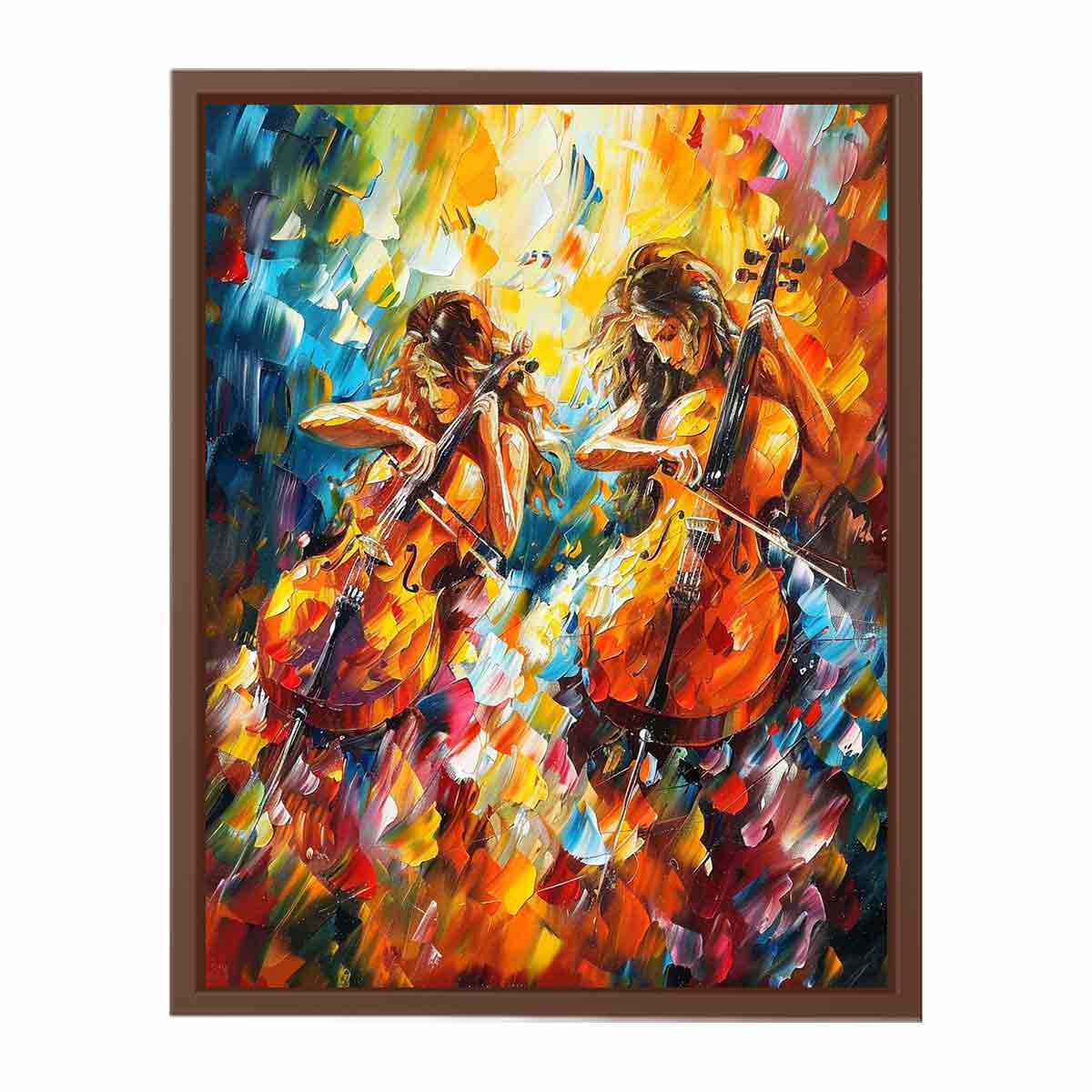Music Violin Canvas Art Print