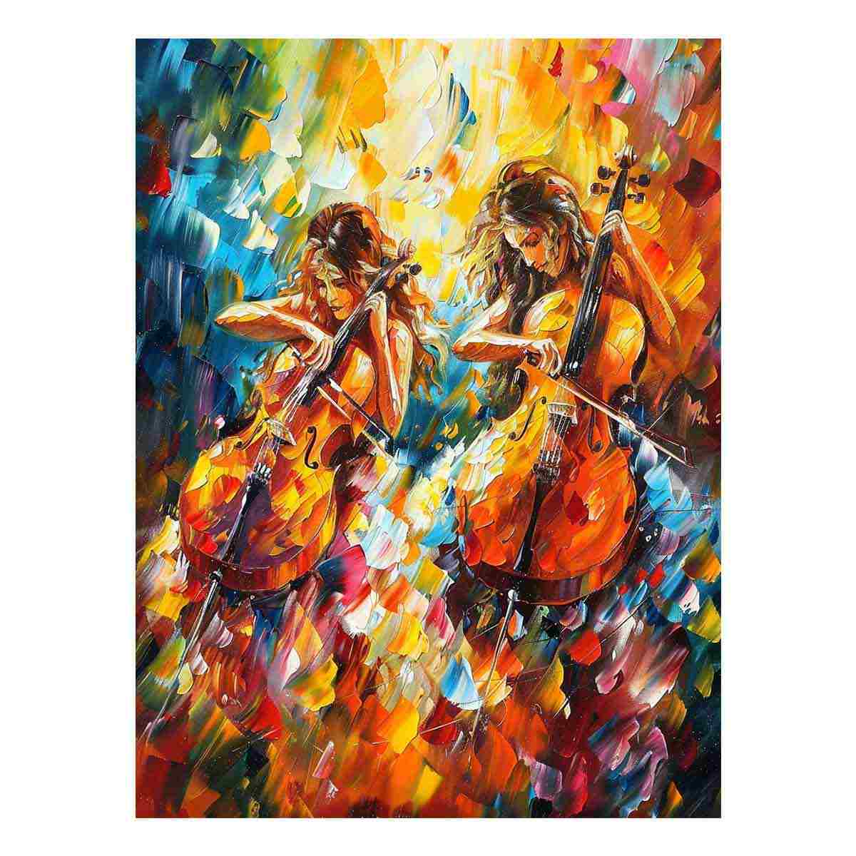 Music Violin Canvas Art Print