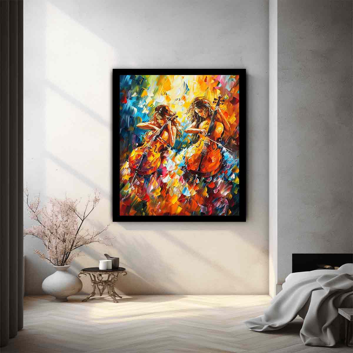 Music Violin Canvas Art Print