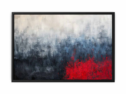 Red Blue Fine Art Painting