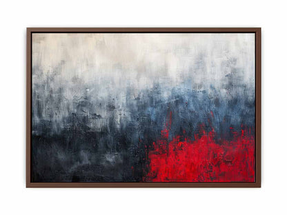 Red Blue Fine Art Painting